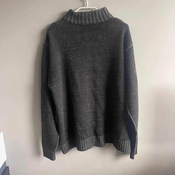 Simons Le 31 Quarter Sip Knit Sweater Large - Picture 5 of 5